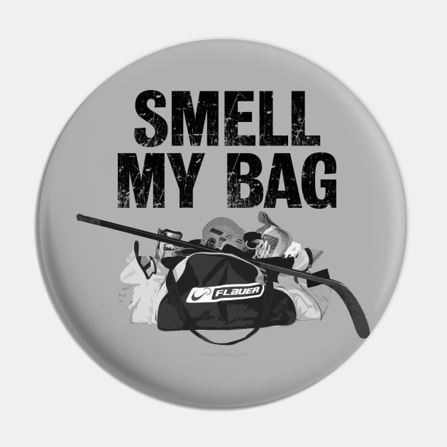 Smell My Bag Pin by eBrushDesign