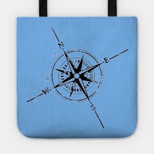 Compass Rose Travel to the End of the Earth Tote