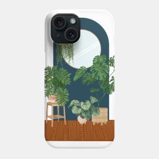 Modern Interior With Plants Phone Case