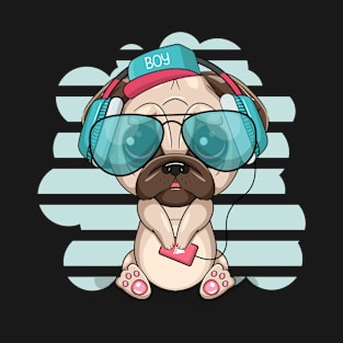 Cute little Pug Dog T-Shirt