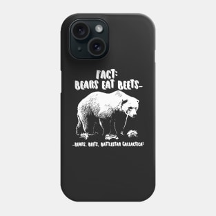 Bears Eat Beets Battlestar Galactica The Office Dwight Schrute Jim Halpert Funny Parody Phone Case