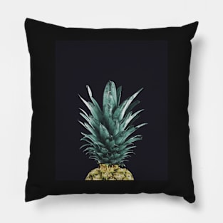 Pineapple, Pineapple top, Minimal, Tropical art Pillow