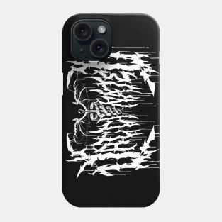 Vaccinated - Death Metal Logo Phone Case