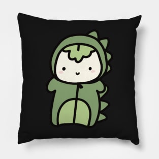 Dino onesie mochi Pillow