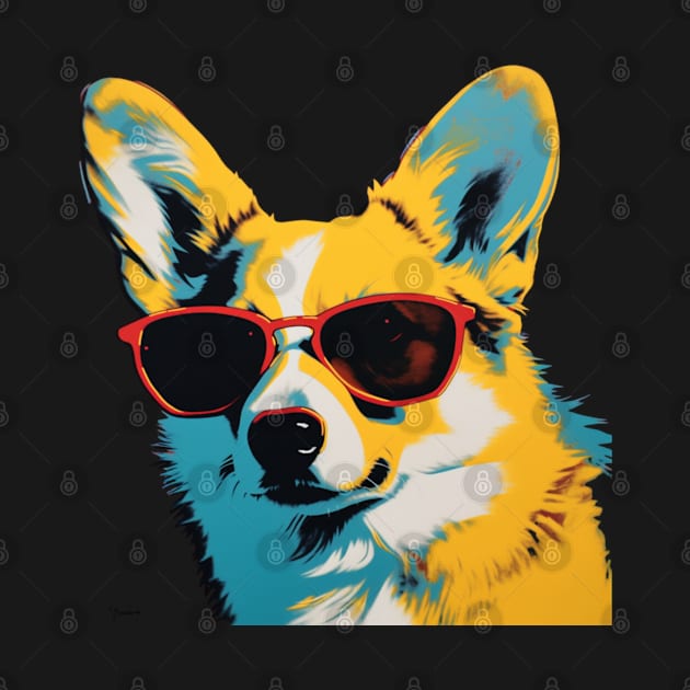 Corgi, Andy Warhol Style by ModernStyle610