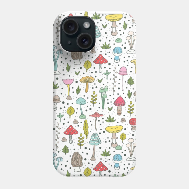 Mushrooms Phone Case by kostolom3000