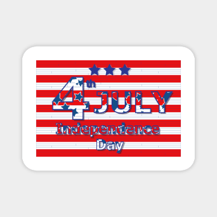 4th July Magnet