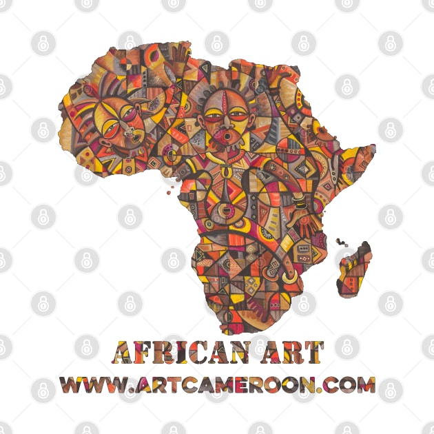 African Dancers by ArtCameroon