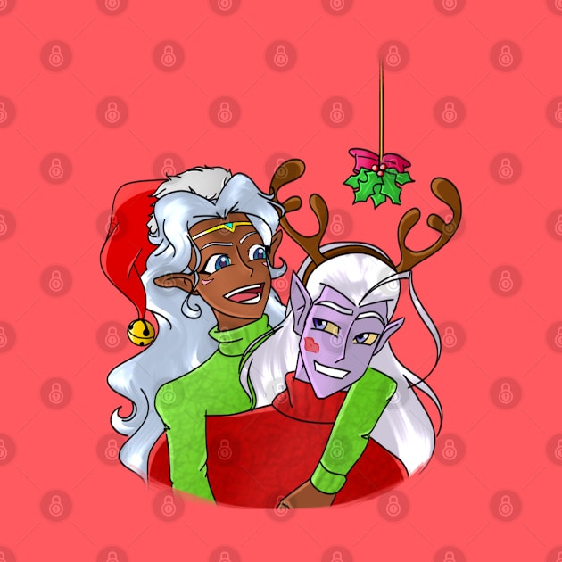 Lotura - Christmas Kiss by AniMagix101