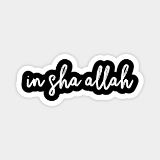 In Sha Allah Magnet