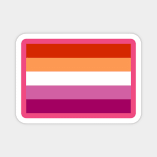 Lesbian Flag Magnet