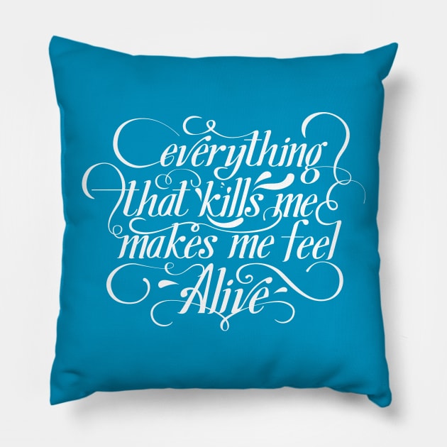 Alive Pillow by Oliver