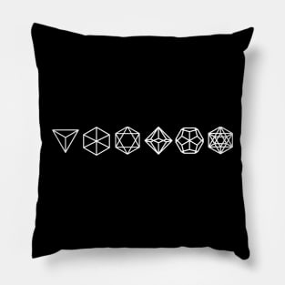 Sacred Geometry Minimalist RPG Dice Pillow