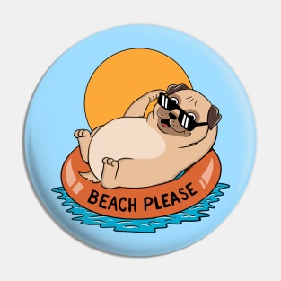 Beach Please Pin