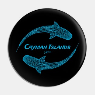 Cayman Islands Whale Sharks Pin