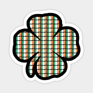 Irish Flag Shamrock, St Patricks Day, Irish, Ireland, March 17th, Irish Sports Fan Magnet