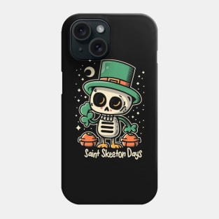 Saint skeleton days Phone Case