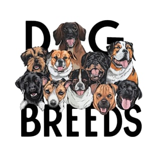 Dog Breeds Lover T-Shirt