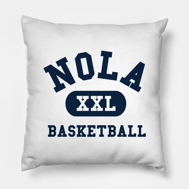 NOLA Basketball Pillow by sportlocalshirts