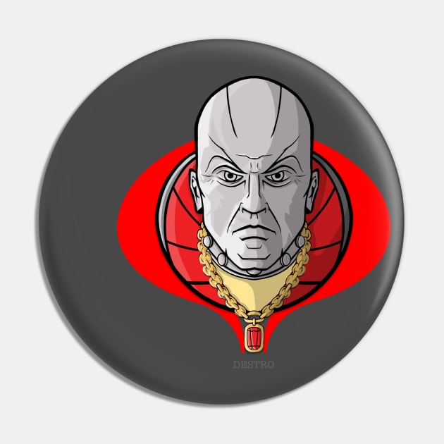 DESTRO Pin by Doyle Designs