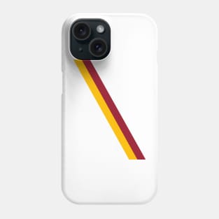 Motherwell Retro 1973 White Amber Claret Sash Phone Case