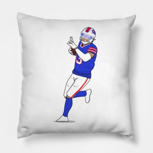 davis the receiver Pillow