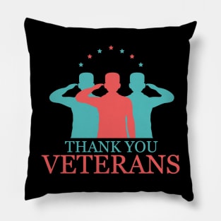 Thank You Veterans Pillow