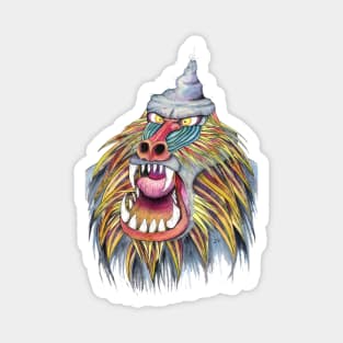 Angry ape Magnet