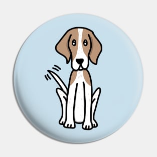 American Foxhound (Small Design) Pin