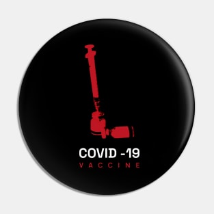 Covid Vaccine Pin