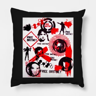 Polka punk Pillow