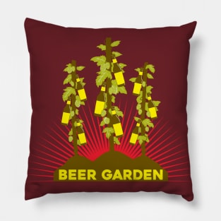 Beer Garden Pillow