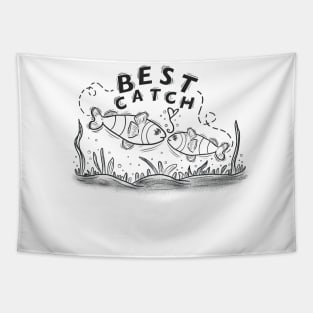 After all theses years of fishing my wife is still my best catch Tapestry