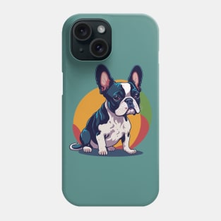 Boston Terrier Portrait Phone Case