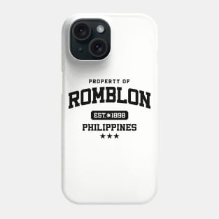 Romblon - Property of the Philippines Shirt Phone Case