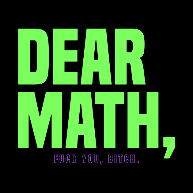 Dear Math by Riel