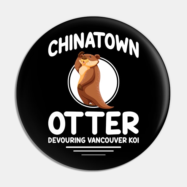 Chinatown Otter Pin by Imutobi