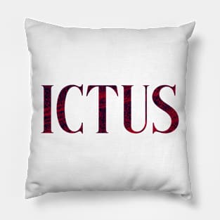 Ictus - Simple Typography Style Pillow