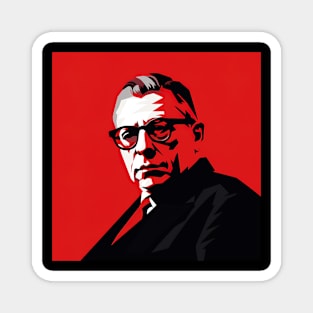 Jean-Paul Sartre Magnet