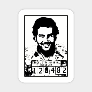 Pablo Escobar Mugshot Magnet