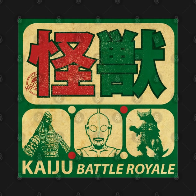 Kaiju Battle Royale by CTShirts