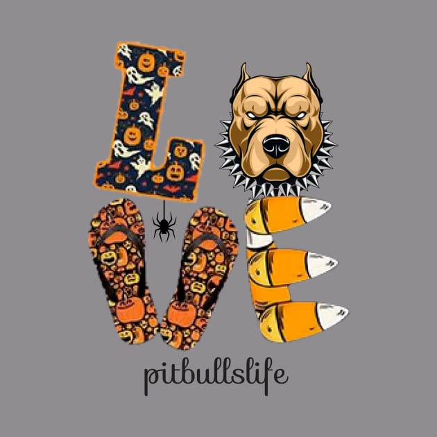Pitbull Love T-shirts by Him