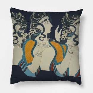 Blue Ladies Pillow