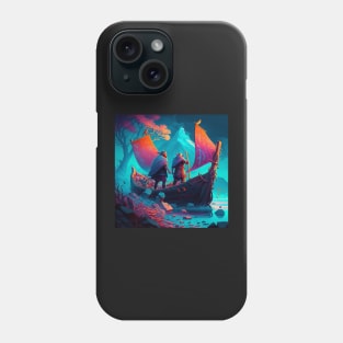 Valheim Vikings Searching for Mistlands Phone Case