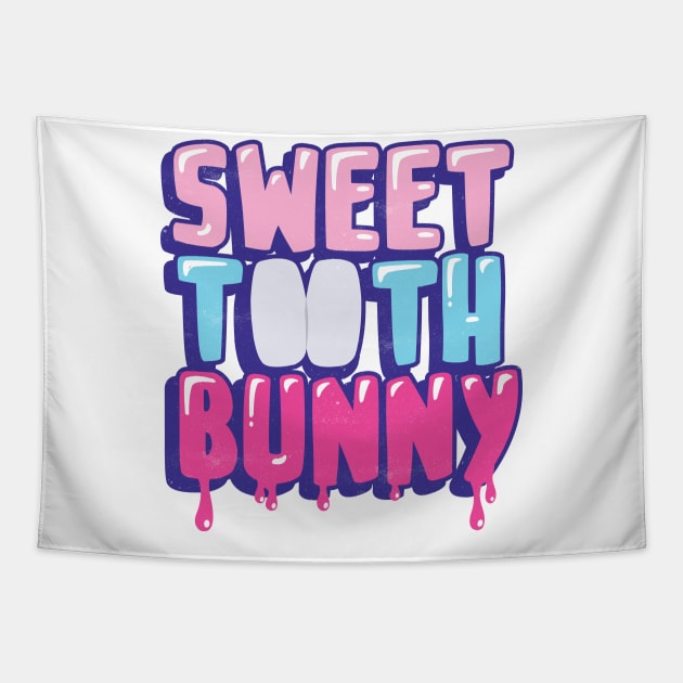 Sweet Tooth Bunny Tapestry by Pixeldsigns