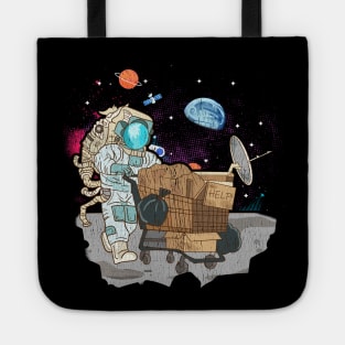 Beggar Astronaut | Funny Space Gift | Astros Tee | Astronaut Tote