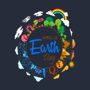 Earth Day the Four Seasons T-Shirt