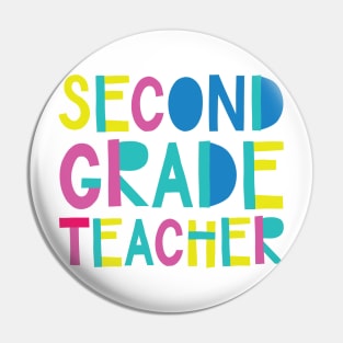 2nd Grade Teacher Gift Idea Cute Back to School Pin