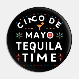 Cinco de Mayo Tequila Time Pin