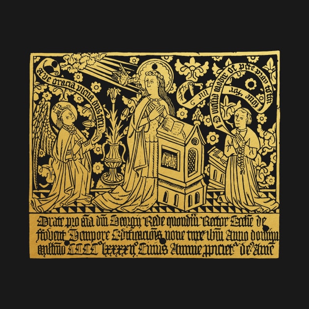 Tudor Brass Rubbing Dean George Rede of Fovant, 1492 by Pixelchicken